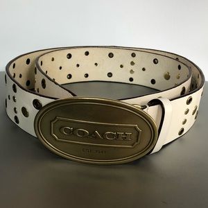 Coach belt